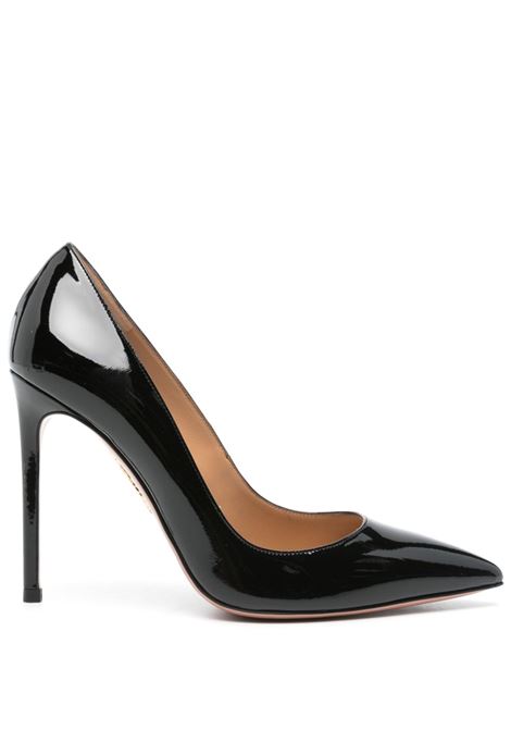 Black 110mm Purist pumps Aquazzura - women AQUAZZURA | PURHIGP1PAT000