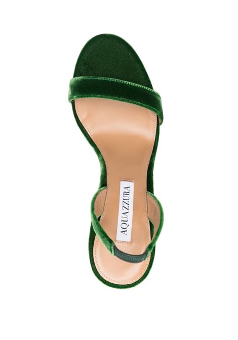 Green 115mm So Nude slingback sandals Aquazzura - women AQUAZZURA | SNUHIGS0VELMCH