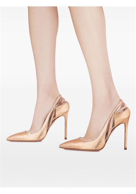 Rose gold 105mm Talk To Me pumps Aquazzura - women AQUAZZURA | TTMHIGP0MKVROG