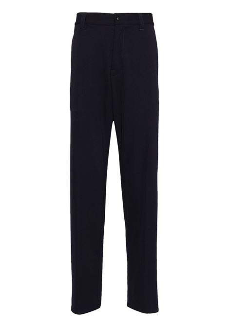 Dark blue straight leg trousers Aspesi - men ASPESI | Trousers | CP21P54410098