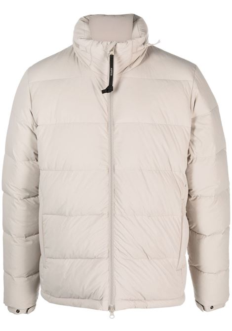 Light beige high-neck quilted down jacket Aspesi - men