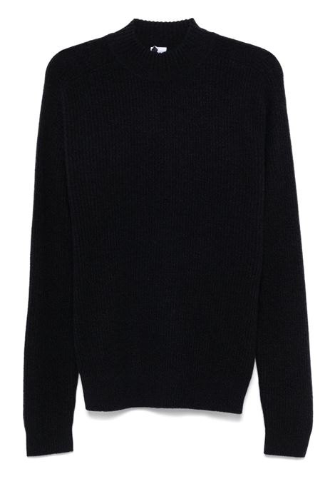 Blue ribbed-knit sweater Aspesi - women ASPESI | M170562385098