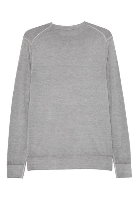 Maglione in lana grigio mélange Aspesi - uomo ASPESI | M488V08801183