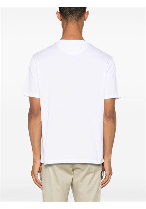 T-shirt con stampa in bianco Bally - uomo BALLY | MJE067CO018U001