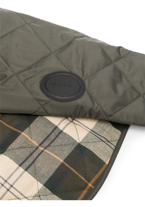 Impermeabile per cani con design trapuntato in verde - cani BARBOUR | DCO0004GN91