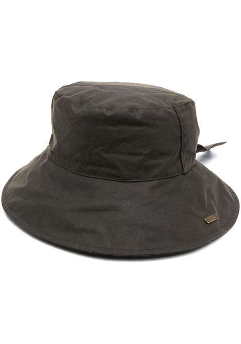 Cappello bucket con nodo in verde - BARBOUR unisex BARBOUR | LHA0394OL71