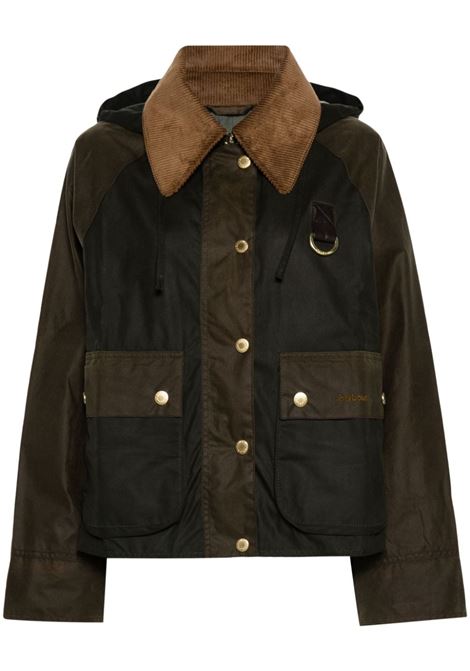 Brown and green Reighton jacket Barbour - women