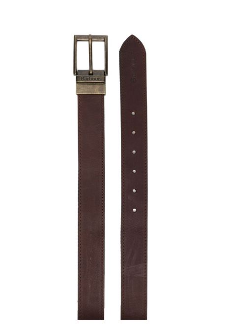 Brown buckle belt -BARBOUR men BARBOUR | MAC0364TN11