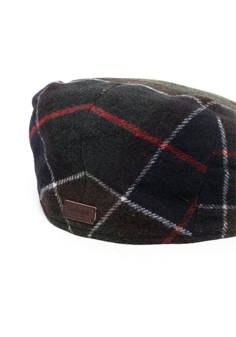 Green and multicolour Gallingale tartan-check flat cap Barbour - men BARBOUR | MHA0558TN11