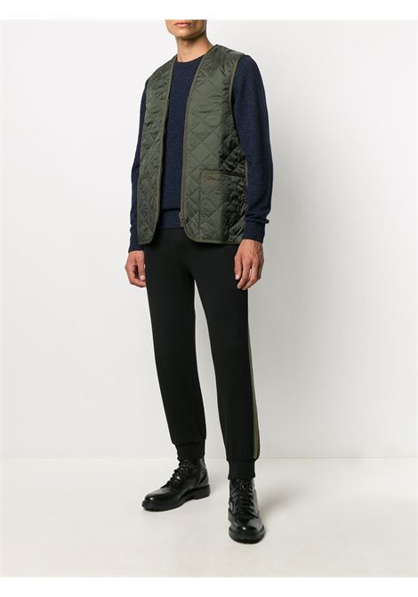 Blue embroidered logo jumper Barbour - men BARBOUR | MKN0844NY91