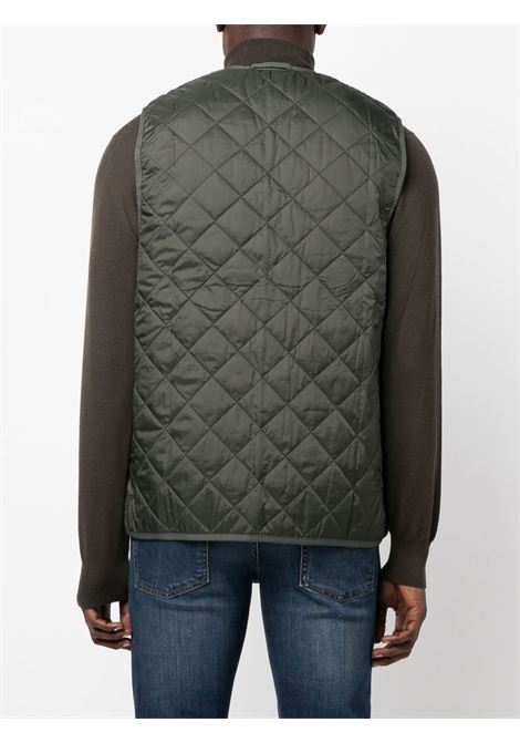 Green quilted zip-up gilet - men BARBOUR | MLI0001GN91