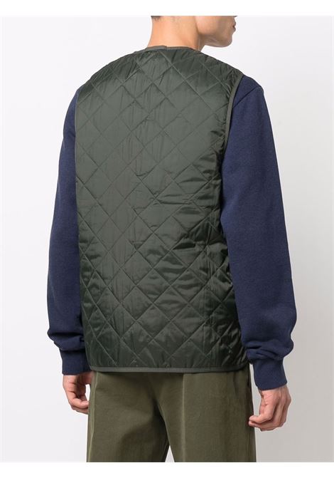 Gilet reversibile trapuntato in verde -BARBOUR uomo BARBOUR | Capispalla | MLI0001GN92