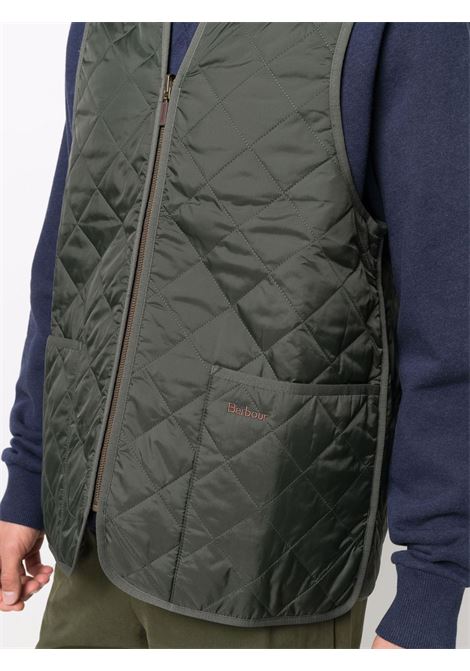 Green quilted reversible gilet -BARBOUR men BARBOUR | MLI0001GN92