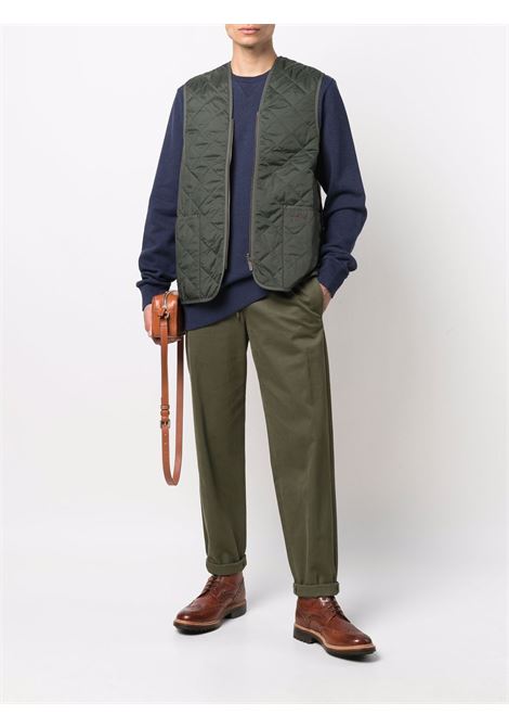 Green quilted reversible gilet -BARBOUR men BARBOUR | MLI0001GN92