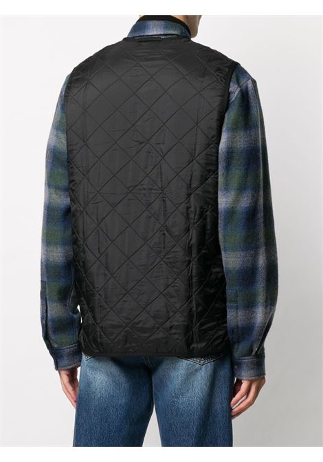 Black quilted zip-up gilet - men BARBOUR | MLI0002BK91