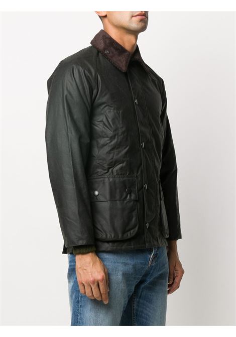 Green Bedale multiple-pocket jacket - men BARBOUR | MWX0018SG91