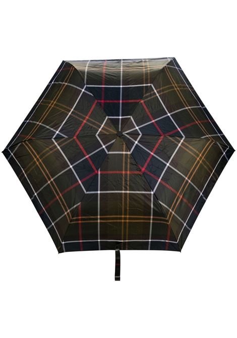 Multicolored Tartan checked umbrella - men