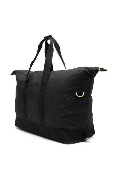 Borsa tote field con tasca applicata in nero Barbour - uomo BARBOUR | UBA0715BK31