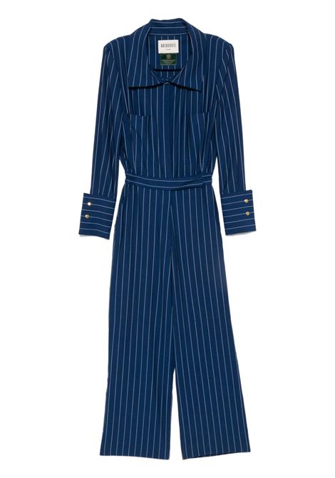 Navy blue striped jumpsuit Batakovic - women BATAKOVIC | W25BFTDBL