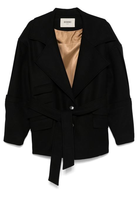 Black belted coat Batakovic - women BATAKOVIC | W25BNNBLK