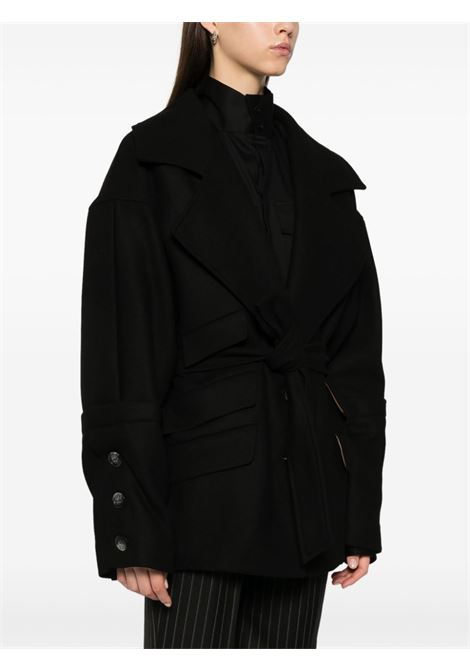 Black belted coat Batakovic - women BATAKOVIC | W25BNNBLK