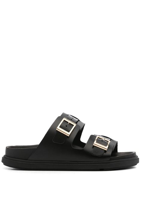 Black st barths exquisite slides Birkenstock - women BIRKENSTOCK | 1025245BLK