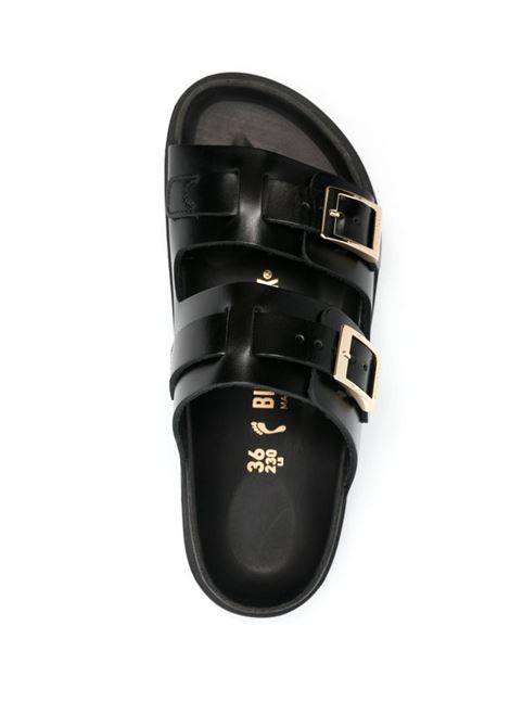 Black st barths exquisite slides Birkenstock - women BIRKENSTOCK | 1025245BLK