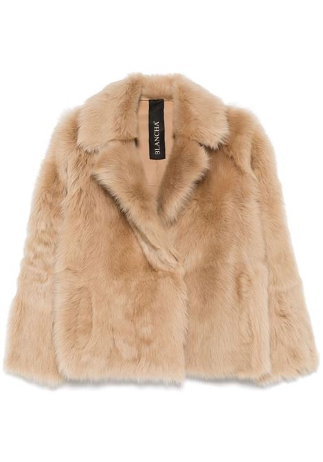 Giacca in shearling in beige Blancha - donna BLANCHA | 24133300BG