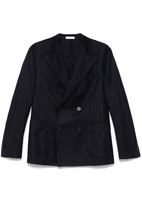 Midnight blue double-breasted blazer Boglioli - men BOGLIOLI | Blazers | X4302EFB31130790