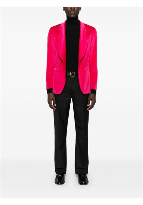 Blazer in velluto in fuxia Boglioli - uomo BOGLIOLI | Y2702AFB40330940