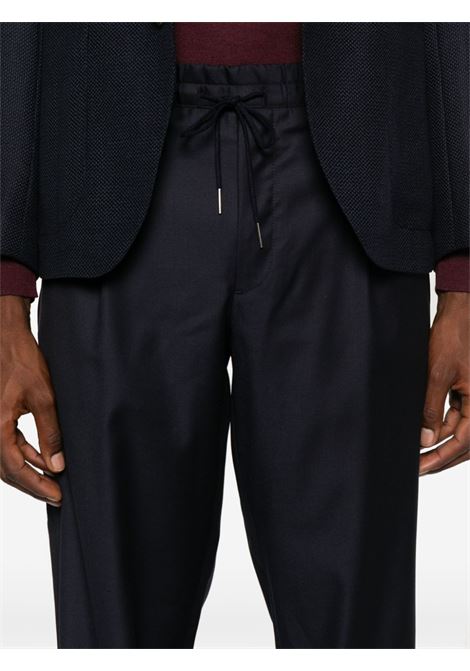 Blue Aroldo drawstring trousers Caruso - men CARUSO | AROLDOPE0B560190