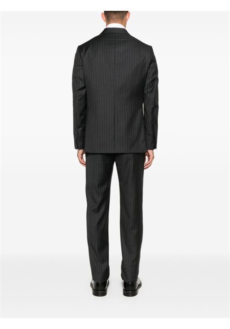 Grey double-breasted suit Caruso - men CARUSO | LN1JB211FPE0B010220