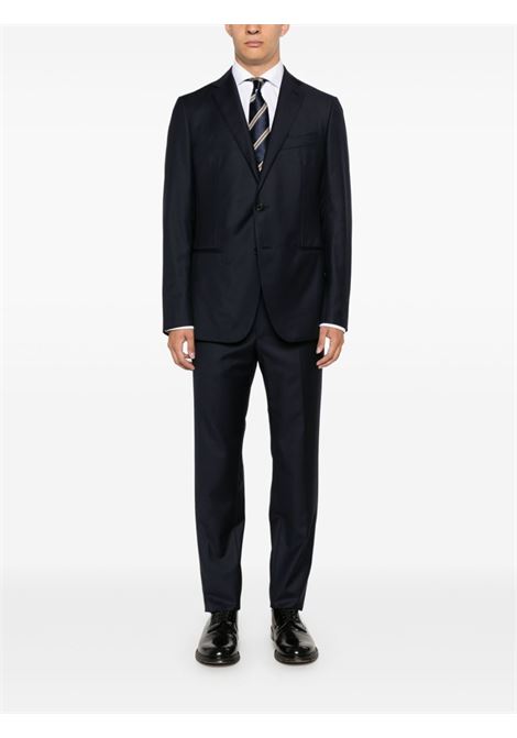 Blue single-breasted suit Caruso - men CARUSO | MUS1JM201FPE0B560190