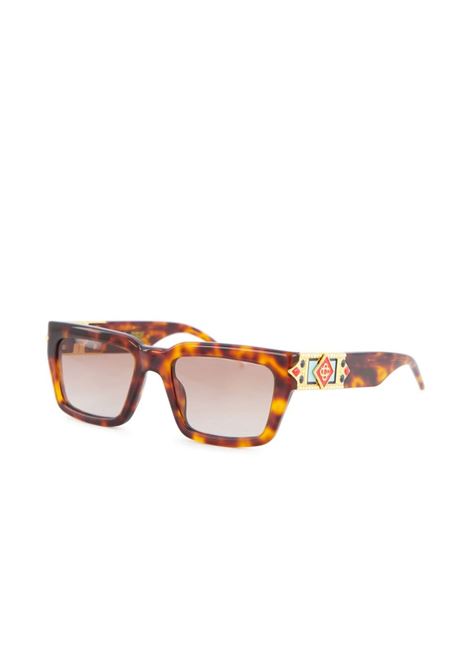 Brown square-frame sunglasses Casablanca - unisex CASABLANCA | EW05807MBRWN