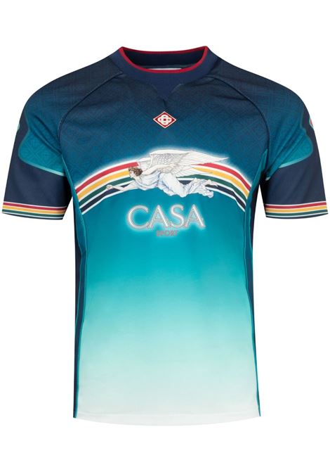 T-shirt la deesse du stade multicolore Casablanca - uomo CASABLANCA | MF24JTP29101MLT