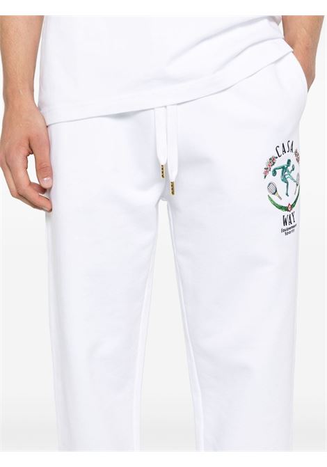 Pantaloni sportivi Statue En Marbre in bianco di Casablanca - donna CASABLANCA | MPF24JTR00701WHT