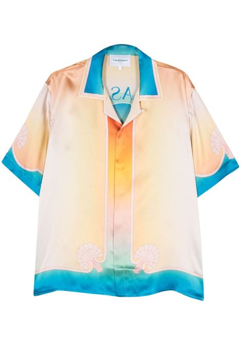 Camicia L'Arch Colore in multicolore di Casablanca - uomo CASABLANCA | UMPF24SH00301MLT