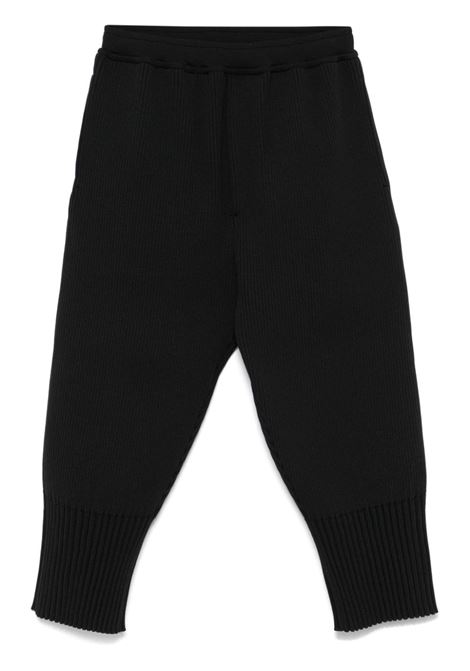 Black fluted tapered trousers Cfcl - men CFCL | CF008KF1032