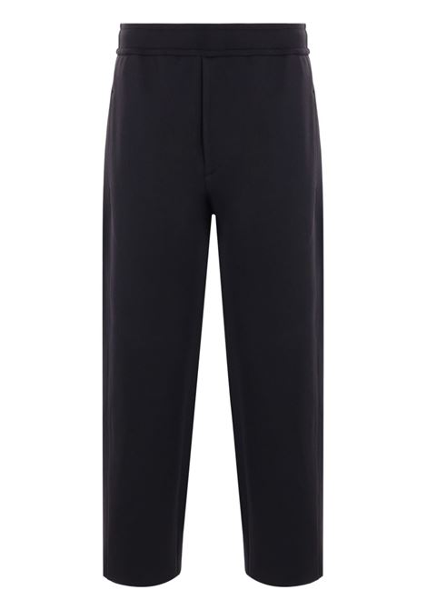 Black Milan ribbed curved track trousers Cfcl - men