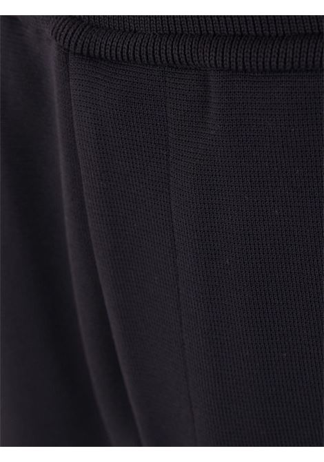 Black Milan ribbed curved track trousers Cfcl - men CFCL | CF008KF1042