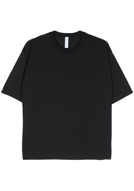 T-shirt a mancieh corte in nero Cfcl - uomo CFCL | CF008KN0952