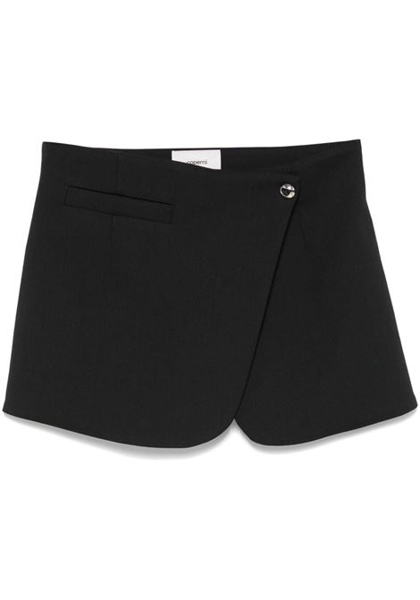 Black tailored mini skirt Coperni - women