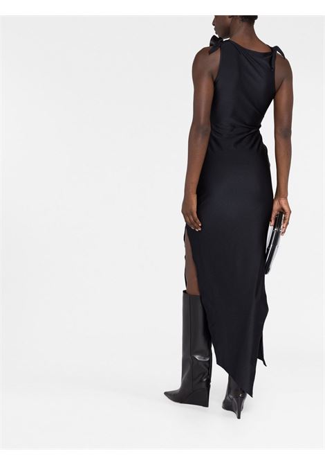 Abito maxi con cut-out in nero - donna COPERNI | COPR44545CBLK