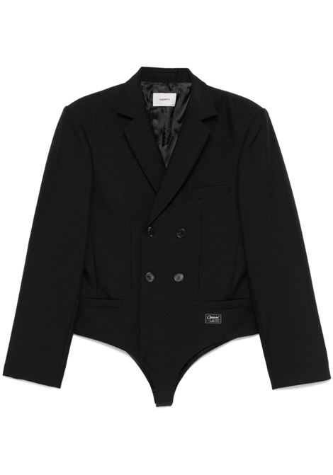 Black tailored body jacket Coperni - women COPERNI | Blazers | COPV63F3004BLK