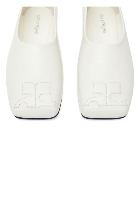 White ballerina shoes Courrèges - women COURRÈGES | 324SCS105CR00520001