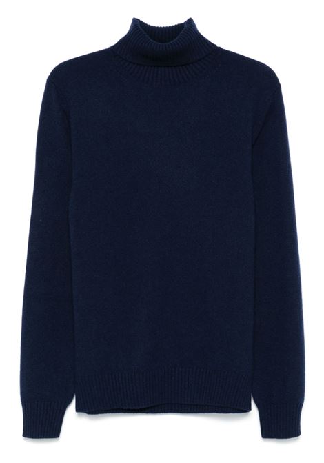 Maglione a collo alto in blu Cruciani - uomo CRUCIANI | UC4200110A58DV010013