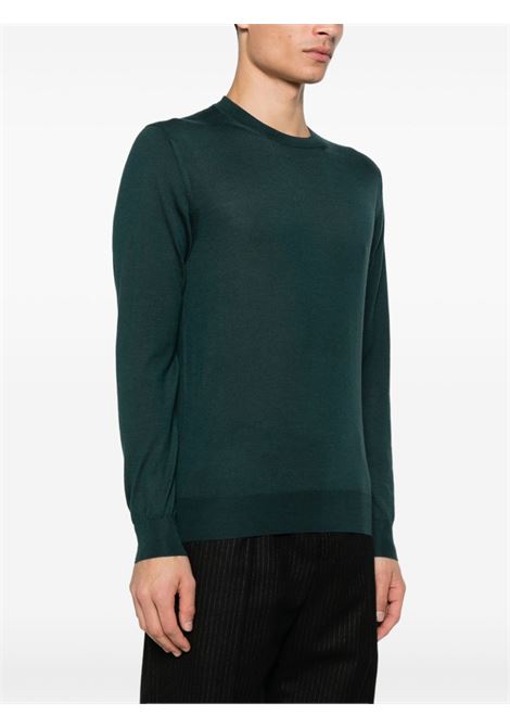 Maglione a girocollo in verde Cruciani - uomo CRUCIANI | UC4211110A21GC010009