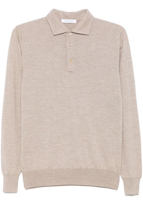 Polo in maglia fine in beige Cruciani - uomo CRUCIANI | UC4216410A11PO050017