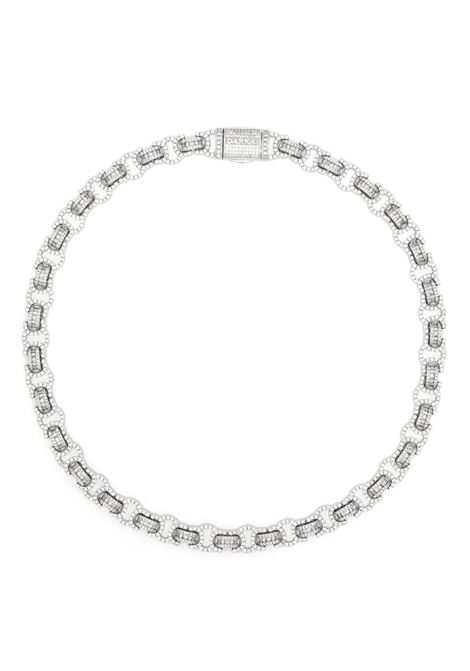 Silver-tone crystal-embellished necklace Darkai - unisex DARKAI | DICO0068BBDILSLVR