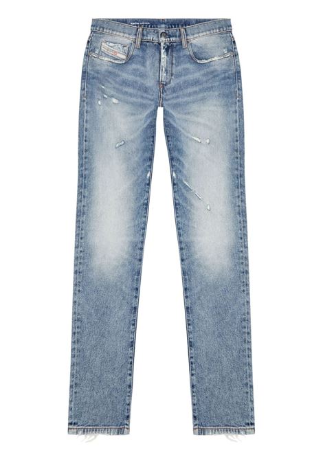 Jeans slim D-Strukt 2019 in blu Diesel - uomo DIESEL | A0355809J5701